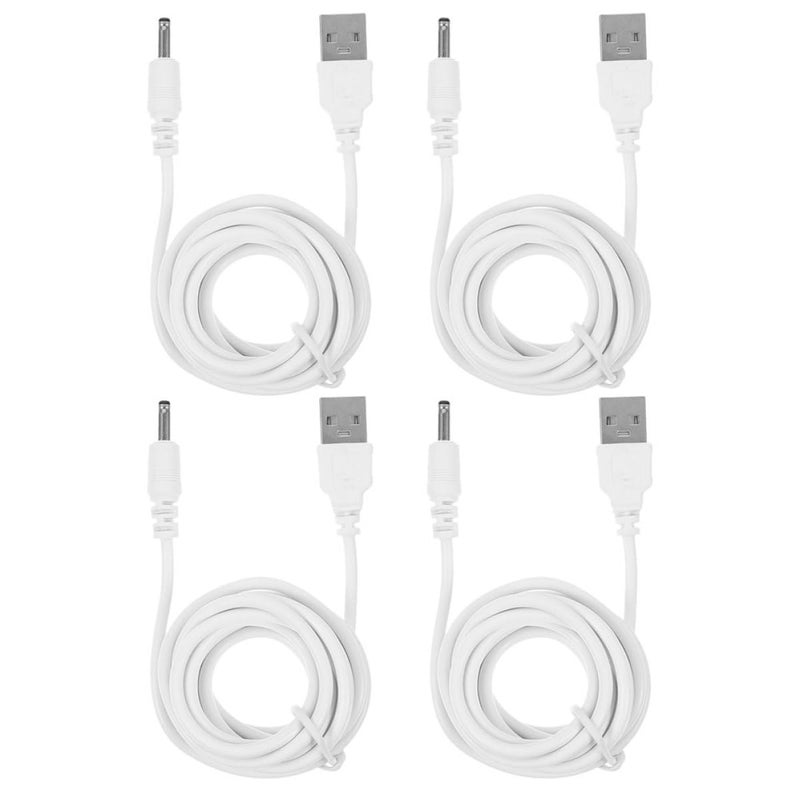 USB To DC Charging Cable 1.5M 3.5X1.35Mm Black Power Cord For Industrial Electronic Devices - Image 1